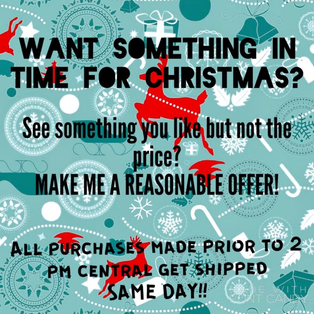 Make me a reasonable offer!!
